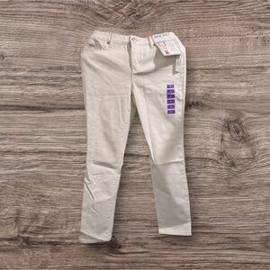 Nine West Ivory Slim Fit Jeans